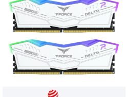 TEAMGROUP T-FORCE DELTA RGB DDR5 White 32GB 6000 MT/s, Pilihan Menarik untuk Memaksimalkan Performa AMD Ryzen